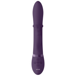 VIVE Vibro Rabbit Halo 24.5 x 3.5cm Violet